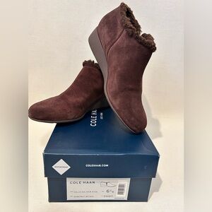 Cole Haan Callie Faux Shearing Waterproof Shoe